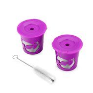 Fu Store 2 Refillable/Reusable K-Cup Filters for Keurig 2.0: K200, K300, K400, K500 Series of Brewing Machines N7