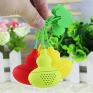 MAXGOODS Fine Silicone Calabash Strainer Infuser Tea Filter 3-Pack N5