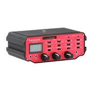 Saramonic SR-AX104 2-channel XLR Microphone Audio Adapter Mixer with Preamplifiers and Phantom Power for DSLR... N5