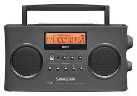 Sangean FM-Stereo RDS (RBDS) / AM Digital Tuning Portable Receiver