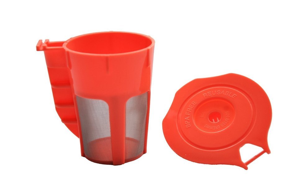 STYDDI Stainless Steel Micro Mesh 2x Reusable K-Carafe and 2x Single K-Cup Pod Coffee Filters Combo for Keurig... N4