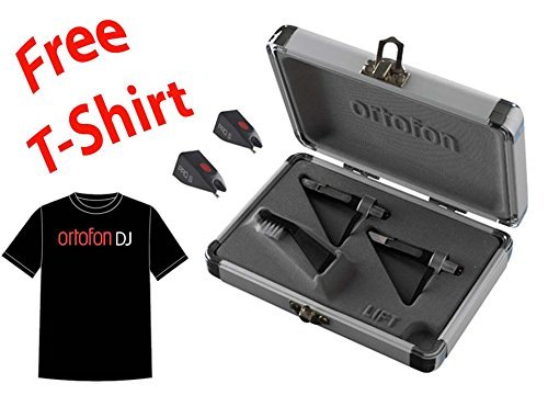 Ortofon Concorde PRO S Twin Pack + 2 Extra PRO S Stylus + Ortofon DJ T-shirt