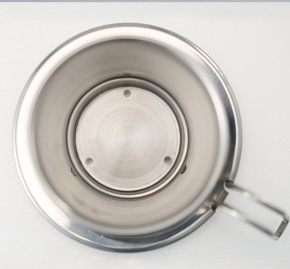 Kalita Coffee Dripper 'TSUBAME' WDS-185 2-4 Person Use Stainless Steel 5097 N3