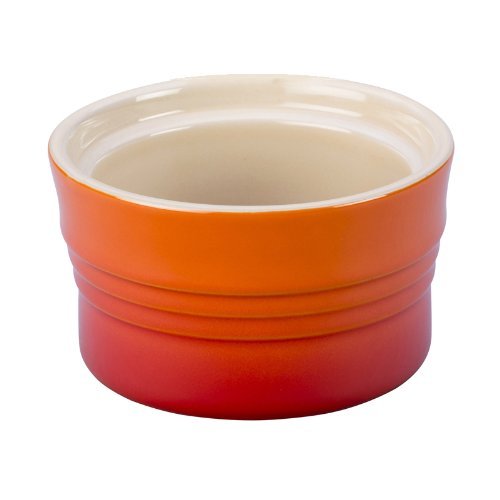 Le Creuset Flame Stoneware Stackable Ramekin, 7 Ounce