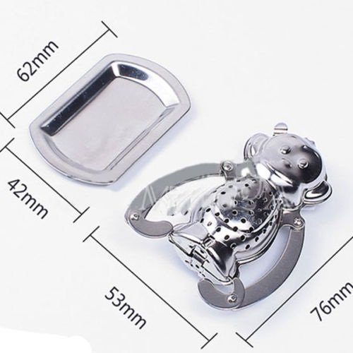 Tea Strainer Monkey Tea Infuser Stainless Loose Tea Strainer Adjustable Arms Filter Diffuser Tea Infuser Stainless N4