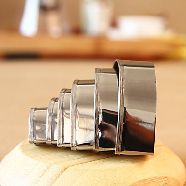 Y&XL&H 6pcs Sugar Cake Tools Rose Petals Roses Peony Cookies Mold