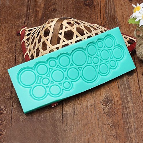 Bluelover Fondant Cake Mold Silicone Sugar Lace Mold Silicone Mat