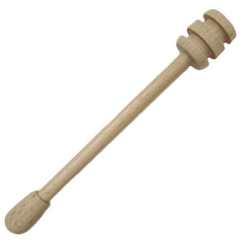 Mini Beech Wood Honey Dipper 4 Inch