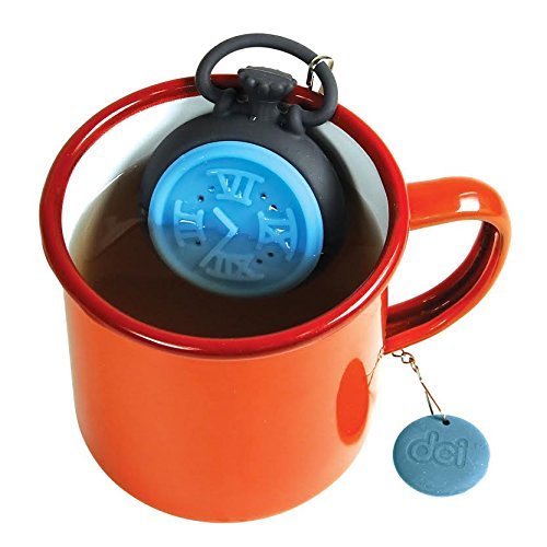 DCI Tea Time Tea Infuser, Black/Blue N3