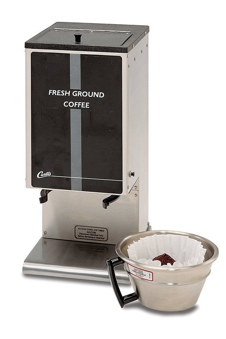 Wilbur Curtis Coffee Grinder 6.0 Lb Grinder With Single Hopper - Commercial Burr Grinder - SHG-10 (Each)
