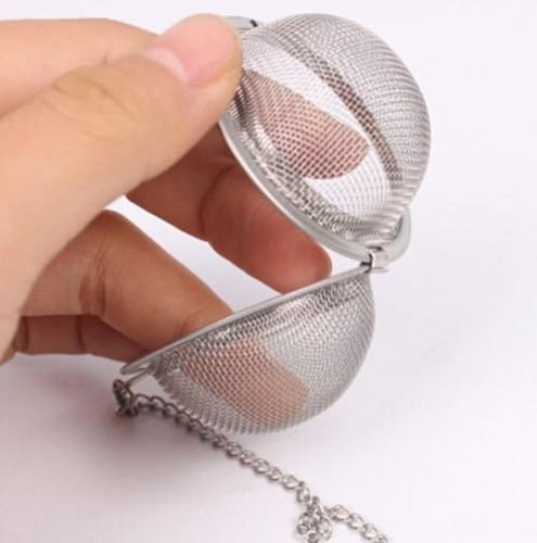 Stainless Steel Infuser Strainer Mesh Tea Filter Spoon Locking Spice Ball N3