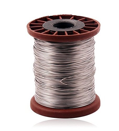 Forsun Stainless Steel Wire 500g (0.5mm diameter) For Hive Frames + Wire Tensioner Crimp N3