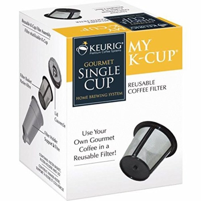 NEW Keurig My K-Cup Reusable Coffee Filter (Single) 1/Pack Great Deal Gray 1 brewer replacement