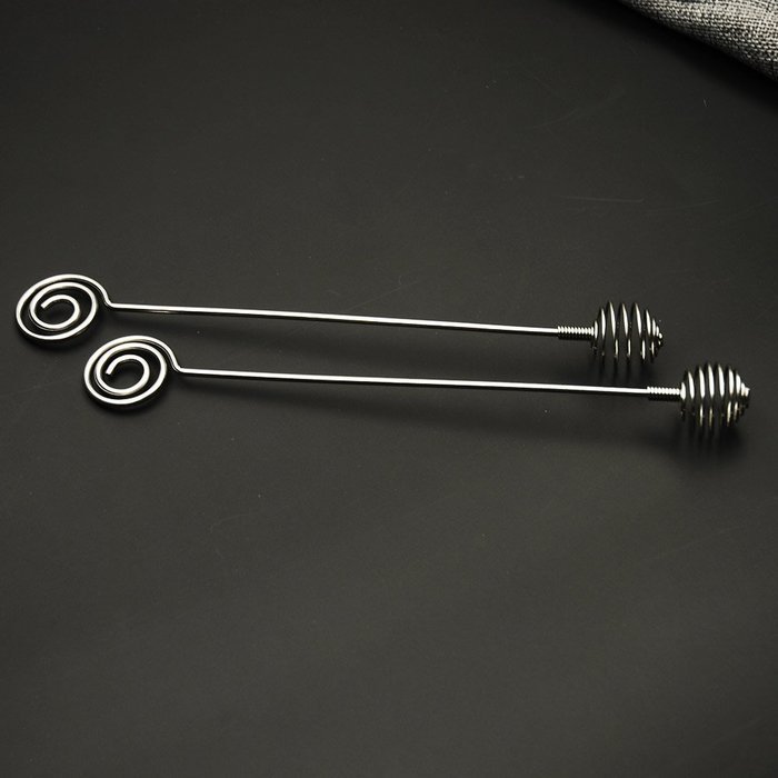 Savage 18/8 Stainless Steel Honey Dipper Spoon Stirring Bar Swizzle Stick N4