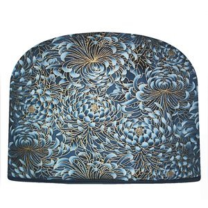 Tea Cosy Indigo Blue Mums Tea Cozy Double Insulated Tea Cozy Blue Moon Tea Cozy N3