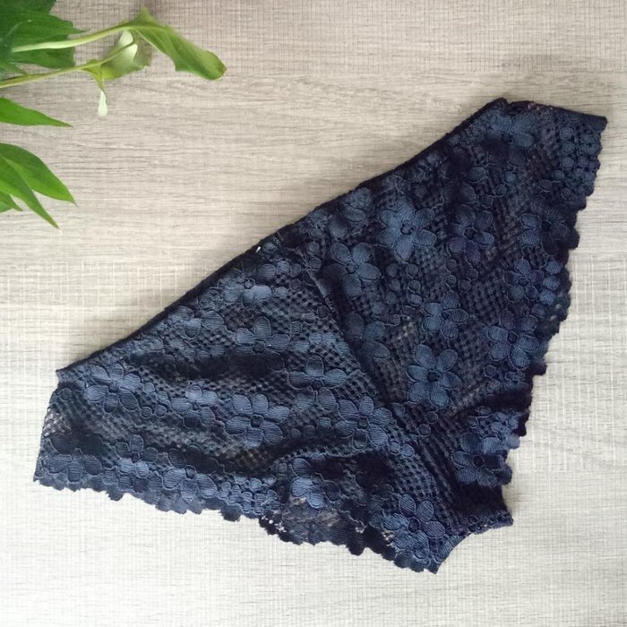 Underwear, PHOTNO Women's Low-waisted Lingerie Sexy Bare Imitation Lace Underpants N5