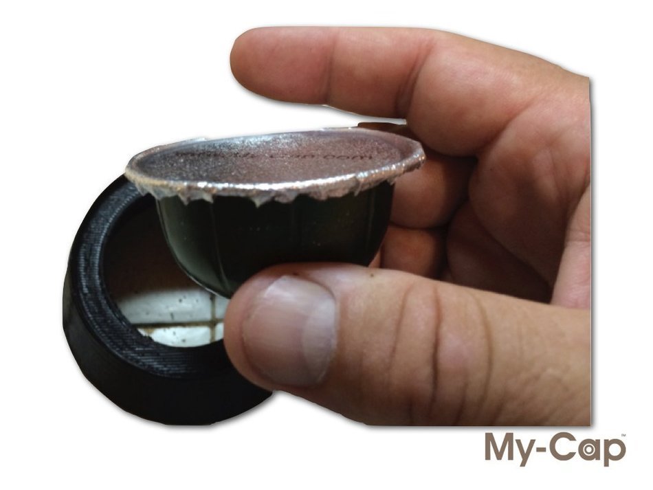 My-Cap Foils to Reuse Capsules for Nespresso VertuoLine Brewers N8