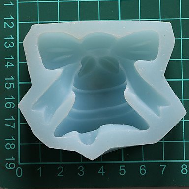 Sher Bell Mold Chocolate Silicone Molds,Cake Molds,Soap Molds,Decoration Tools Bakeware N5