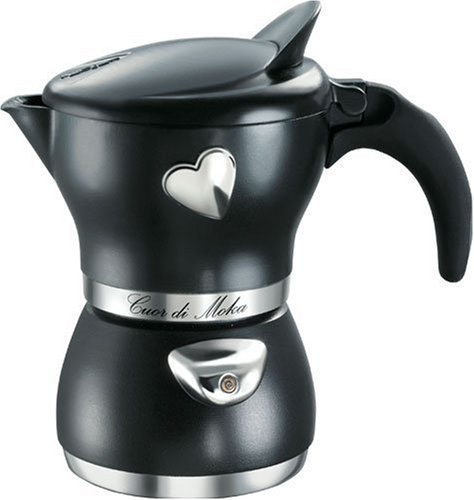Bialetti: Cuor di Moka Collection 1 Cup - Nera (Black) [ Italian Import ]