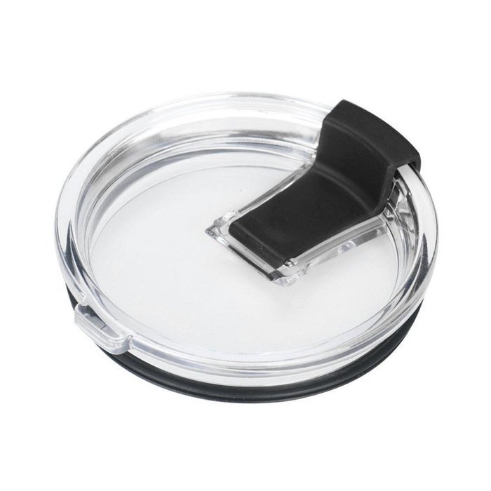Morecome Spill And Splash Resistant Lid With Slider Closure For 30 Oz (Black) N14