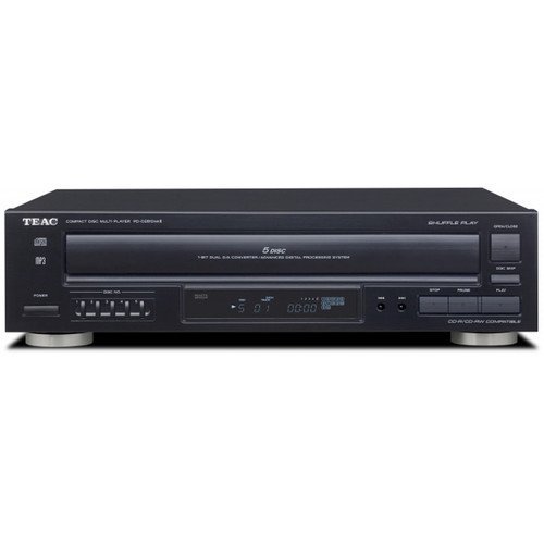 Teac 5-Disc CD Player with MP3 Playback and Remote