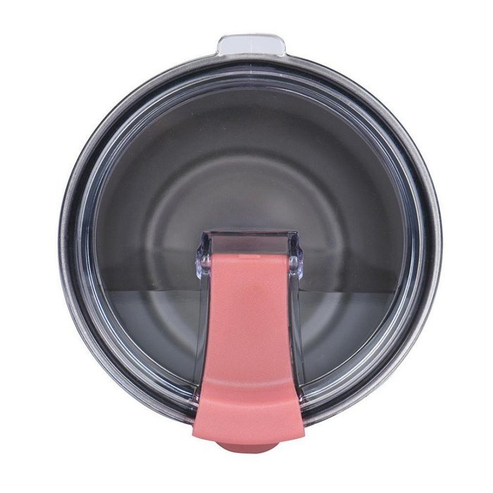 Morecome Spill And Splash Resistant Lid With Slider Closure For 30 Oz (Black) N23