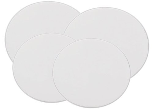 Range Kleen Set of Four Burner Kovers, White