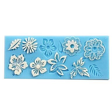 Y&XL&H Lace Baking Fondant Cake Choclate Candy Mold,L18cmW7.8cmH0.4cm