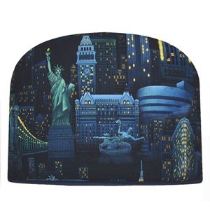 Tea Cosy New York City Tea Cozy Double Insulated Tea Cozy Blue Moon Tea Cozy N2