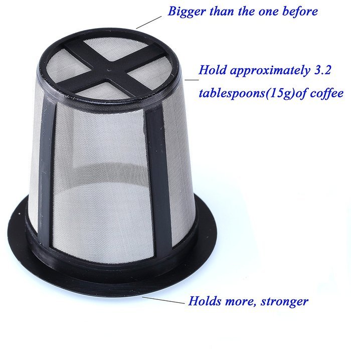 Lotus Petal SySrion-Cup, Upgrade My K-cup Style Reusable Coffee Filter for Keurig B30 B40 B50 B60 B70 K7 K75 Series... N3