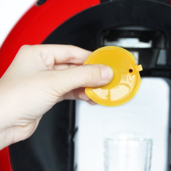 RECAPS 3 Cups/pack Refillable Dolce Gusto Coffee Capsule Refilling More Than100 Times Reusable for Nescaf&eacute; Dolce... N5