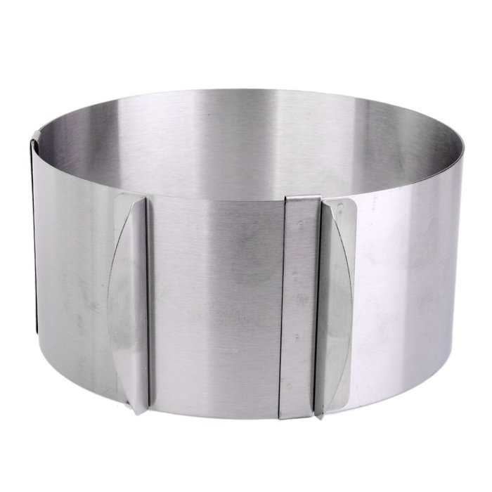 Adjustable 6-12 Inch Mousse Layered Cake Mold Baking Ring N3