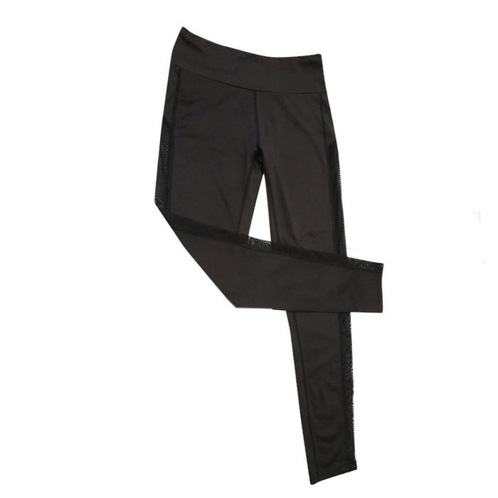 PHOTNO Women Fitness Leggings High Waist Mesh Patchwork Skinny Push Up Pants Yoga Pants N3