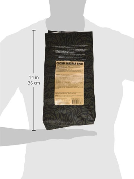 Metropolitan Tea 200 Count Pyramid Shaped Teabags, Cochin Masala Chai N4