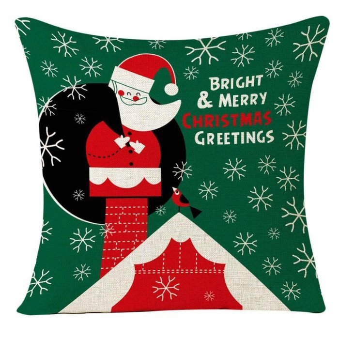 Christmas Pillow Case,Beautyvan Christmas Santa Claus Sofa Home Decoration Festival Pillow Case Cushion Cover... N3