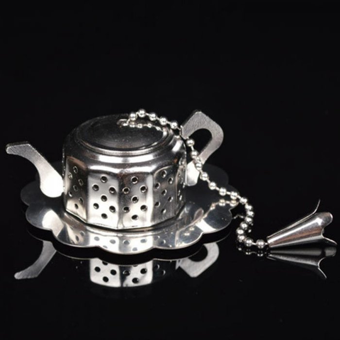 MAXGOODS Fine Stainless Steel Teapot Tea Infuser Strainer Herbal Filter N4