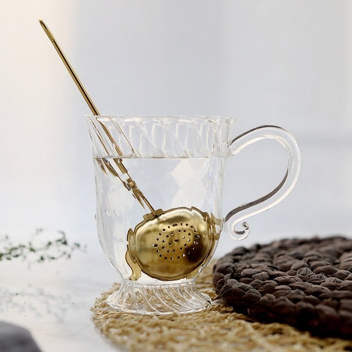 Creativity Gold Stainless Steel Quality Tea Infuser Clip - Star / Moon / Sun / Shell / Teapot N12