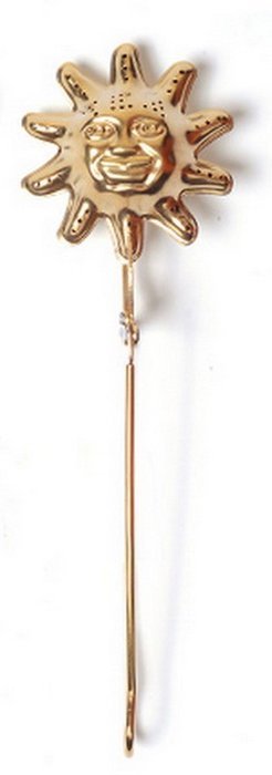 Creativity Gold Stainless Steel Quality Tea Infuser Clip - Star / Moon / Sun / Shell / Teapot N17