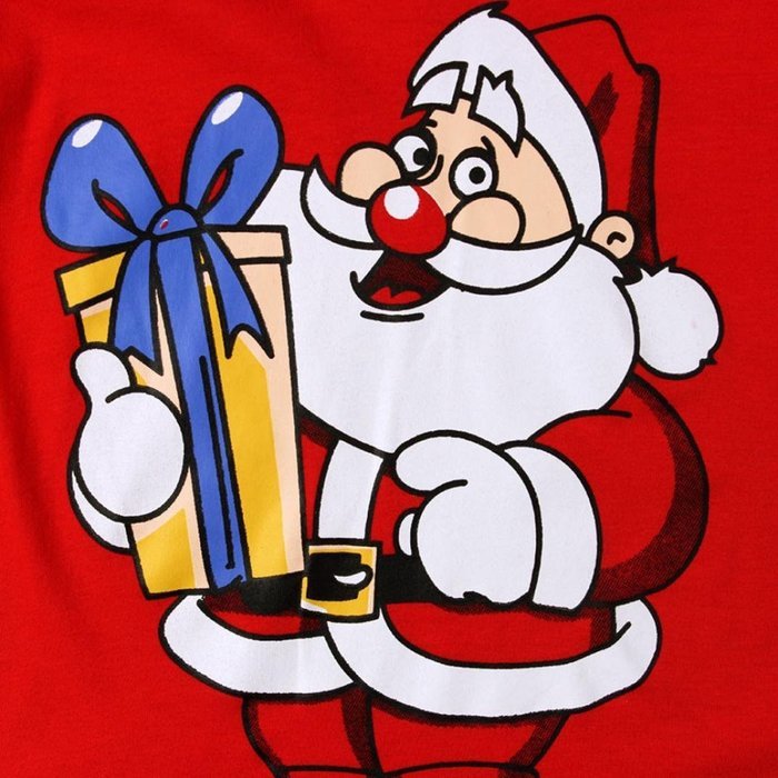 Baby Suit,Laimeng Baby Kid Outfit Clothes Christmas Santa Claus T-shirt Top+Dot Long Pants Suit (6T, Red) N3