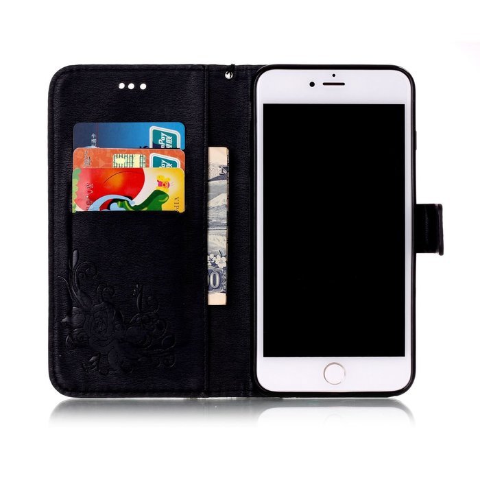iPhone 7 Plus Case, iPhone 7 Plus Wallet Case,PHEZEN Cute Bear Don't Touch My Phone Design PU Leather Wallet Case... N161