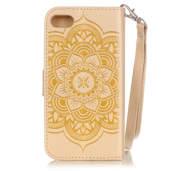 iPhone 7 Case, PHEZEN Dream Catcher Design Bling Diamond PU Leather Wallet Case [Magnetic Closure] [Credit Card... N28