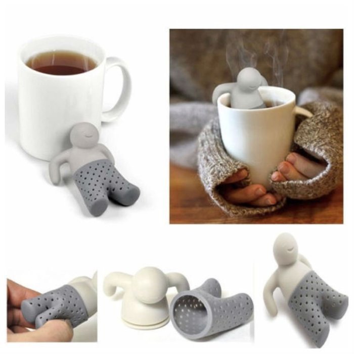 Mr Tea Infuser Loose Leaf Strainer Tea Bag Mug Filter As Seen On TV N3