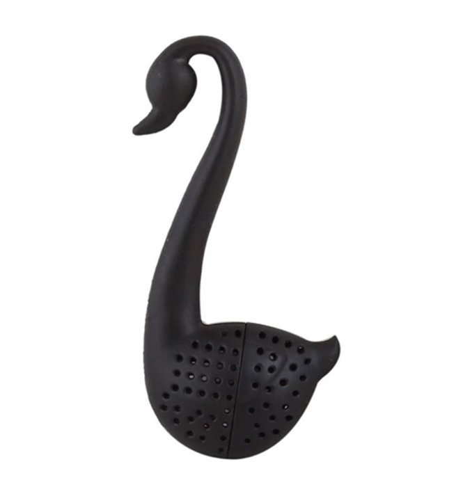 Scheppend Creative Swan Shape Tea Iinfuser Teaspoon Tea Strainer,Essential For Server Tea,1 N6