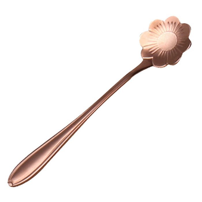 Stainless Steel TablewareScoops, 10-pieces Creative Coffee Scoops Teaspoon Stirring Spoon Sugar Spoon (Cherry... N14