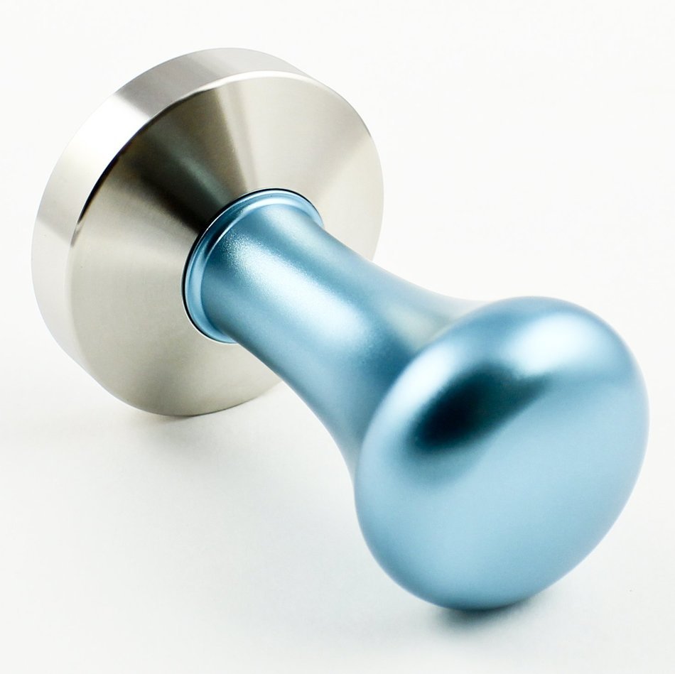 Zoie + Chloe Stainless Steel Espresso Coffee Tamper - 58mm Flat Base N12