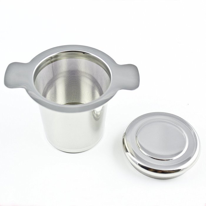 Zoie + Chloe Extra Fine Stainless Steel Tea Infuser - Brew-in-Mug Loose Leaf Mesh Strainer Filter N4