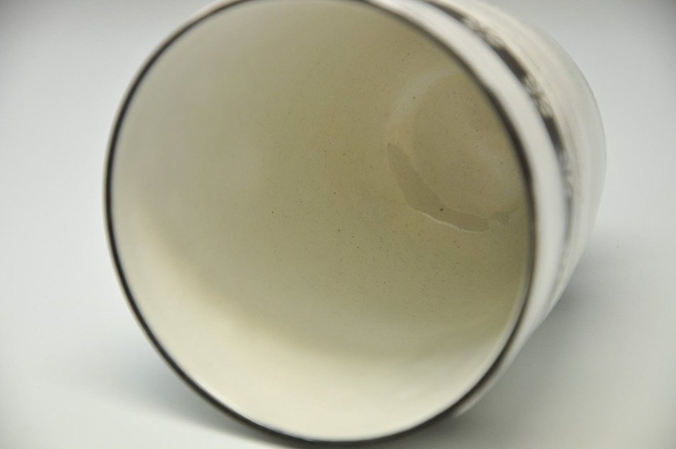 Suzuki-Touen Genuine Mino ware Mizuwari Cup 240cc 9.5 / 9.5 / 9.5cm (3.7 / 3.7 / 3.7inch)[10007] N6
