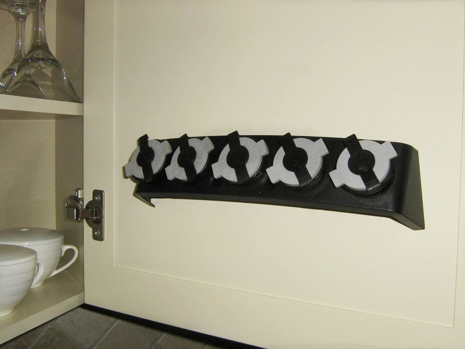 K Cup Holder- Special Designed, Space Saver, Universal Position "K Cup Rack" for Convenient Use (Beige). No K... N3