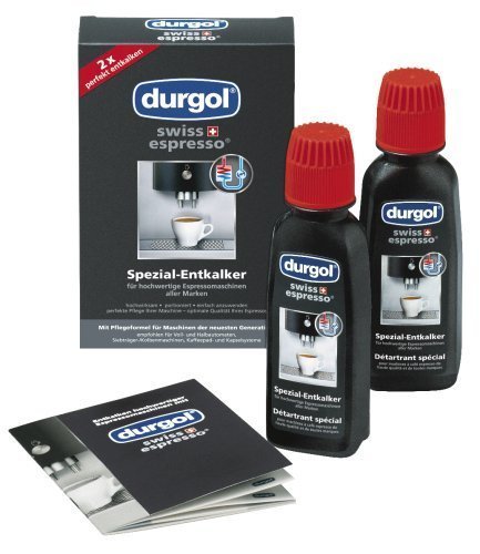 Durgol swiss 0291 espresso decalcifier 4.2 OZ 3 Pack (6 Bottles) N2