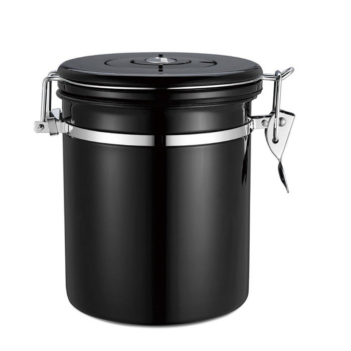 Meiruian 1500ML Coffee Canister -Vacuum Sealed Canister,Stainless Steel (304) N7
